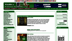 What Playme.at website looked like in 2016 (7 years ago)