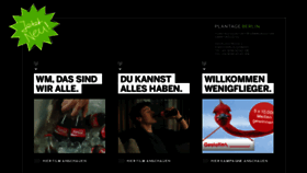 What Plantage-berlin.com website looked like in 2016 (7 years ago)