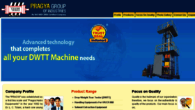 What Pragyaindia.com website looked like in 2016 (7 years ago)