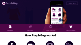 What Purplebag.in website looked like in 2016 (7 years ago)