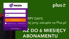 What Poczta10.o2.pl website looked like in 2016 (7 years ago)
