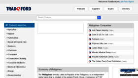 What Philippines.tradeford.com website looked like in 2016 (7 years ago)