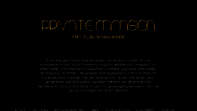 What Privatemansion.de website looked like in 2016 (7 years ago)