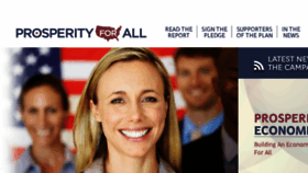 What Prosperityforamerica.org website looked like in 2016 (7 years ago)