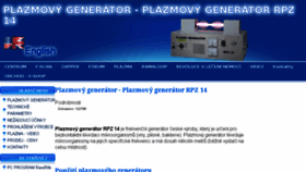 What Plazmovygenerator.cz website looked like in 2016 (7 years ago)