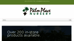 What Palmnursery.com.au website looked like in 2016 (7 years ago)