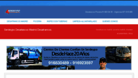 What Poceria-desatrancos-madrid.es website looked like in 2016 (7 years ago)