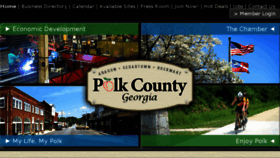 What Polkgeorgia.com website looked like in 2016 (7 years ago)