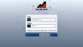 What Popmycash.com website looked like in 2016 (7 years ago)