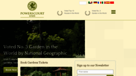 What Powerscourt.com website looked like in 2016 (7 years ago)