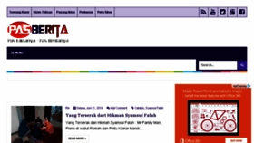 What Pasberita.com website looked like in 2016 (7 years ago)