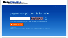 What Paganmoonptr.com website looked like in 2016 (7 years ago)