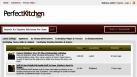 What Perfectkitchen.co.uk website looked like in 2016 (7 years ago)
