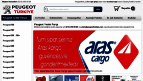What Peugeotturkiye.com website looked like in 2016 (8 years ago)