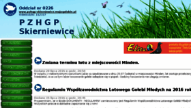 What Pzhgp-skierniewice.mojegolebie.pl website looked like in 2016 (7 years ago)