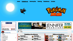 What Pokemonsimbol.com website looked like in 2016 (7 years ago)