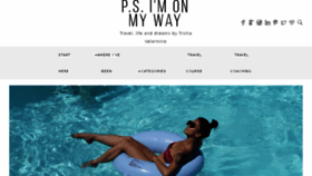What Psimonmyway.com website looked like in 2016 (7 years ago)