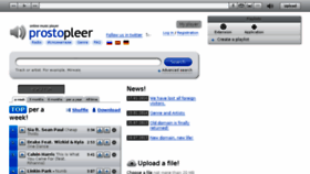What Pleer.net website looked like in 2016 (7 years ago)