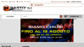 What Pastosrl.it website looked like in 2016 (7 years ago)