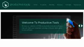 What Productive.tools website looked like in 2016 (7 years ago)