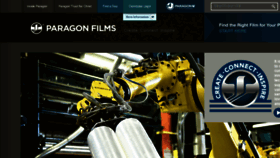What Paragonfilms.com website looked like in 2016 (7 years ago)