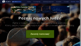 What Poznawajka.pl website looked like in 2016 (9 years ago)