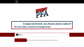 What Pfa-consultanta.ro website looked like in 2016 (7 years ago)