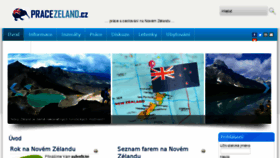 What Pracezeland.cz website looked like in 2016 (7 years ago)
