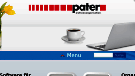 What Pater-co.de website looked like in 2016 (7 years ago)