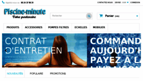 What Piscine-minute.com website looked like in 2016 (7 years ago)