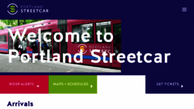 What Portlandstreetcar.org website looked like in 2016 (7 years ago)