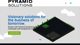 What Pyramidsolutions.com website looked like in 2016 (7 years ago)