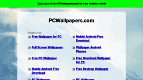 What Pcwallpapers.com website looked like in 2016 (7 years ago)