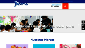 What Productosnorma.com website looked like in 2016 (7 years ago)