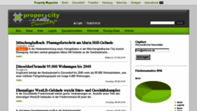 What Propercity-duesseldorf.de website looked like in 2016 (7 years ago)