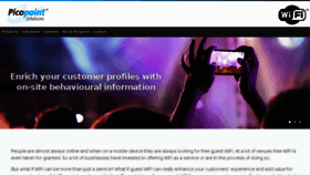 What Picopoint.com website looked like in 2016 (8 years ago)