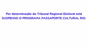 What Passaporteculturalrio.com website looked like in 2016 (7 years ago)