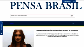 What Pensabrasil.com website looked like in 2016 (7 years ago)