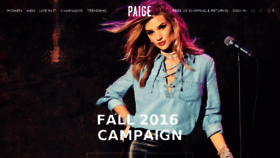 What Paigeusa.com website looked like in 2016 (7 years ago)