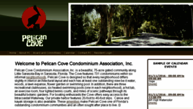 What Pelicancovecondo.com website looked like in 2016 (7 years ago)