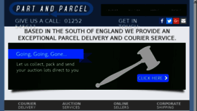 What Partandparceluk.com website looked like in 2016 (7 years ago)