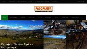 What Pacopampa.com website looked like in 2016 (7 years ago)