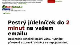 What Pestryjidelnicek.cz website looked like in 2016 (7 years ago)