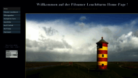 What Pilsumer-leuchtturm.de website looked like in 2016 (7 years ago)
