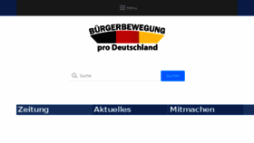What Pro-deutschland-online.de website looked like in 2016 (7 years ago)