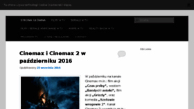 What Premierywtv.pl website looked like in 2016 (7 years ago)