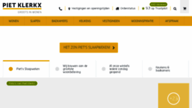 What Pietklerkx.nl website looked like in 2016 (7 years ago)