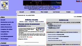 What Presencenet.net website looked like in 2011 (12 years ago)