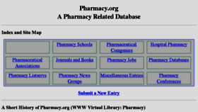 What Pharmacy.org website looked like in 2016 (7 years ago)