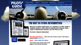What Pilotsguide.com website looked like in 2016 (7 years ago)
